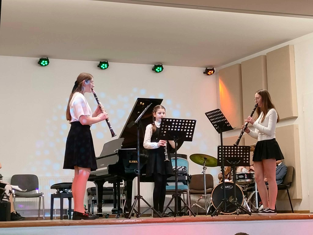 „Smerfy” na koncercie w Państwowej Szkole Muzycznej I st.  im. Józefa Zeidlera w Gostyniu