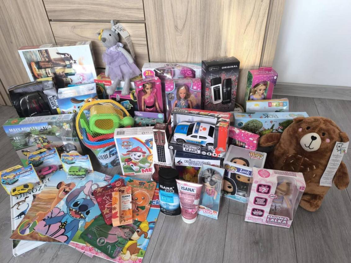 Podsumowanie akcji zbiórki zabawek dla dzieci przebywających w Szpitalu Klinicznym im. Karola Jonschera w Poznaniu