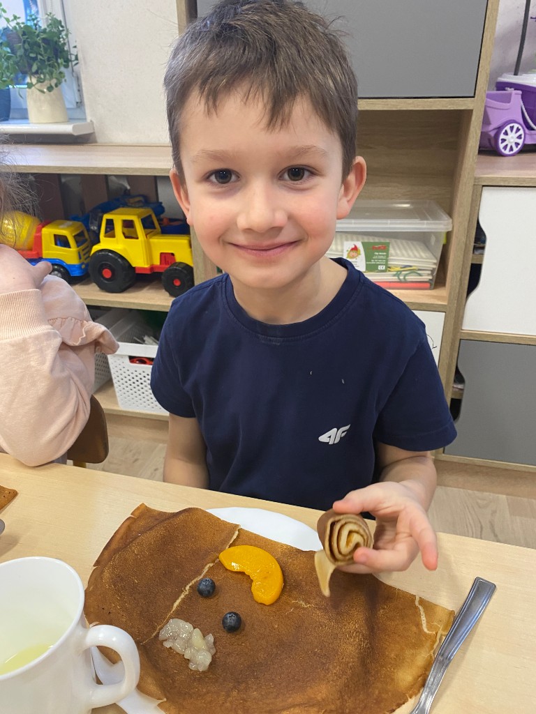 „Dzień Naleśnika” w przedszkolu