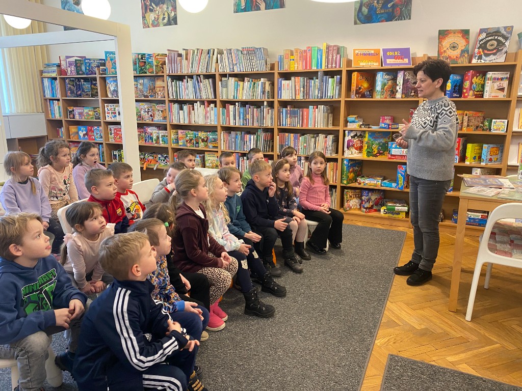 „Smerfy” w Bibliotece