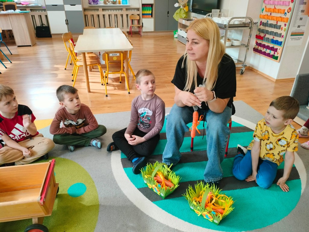 Niespodzianka dla zajączka wielkanocnego