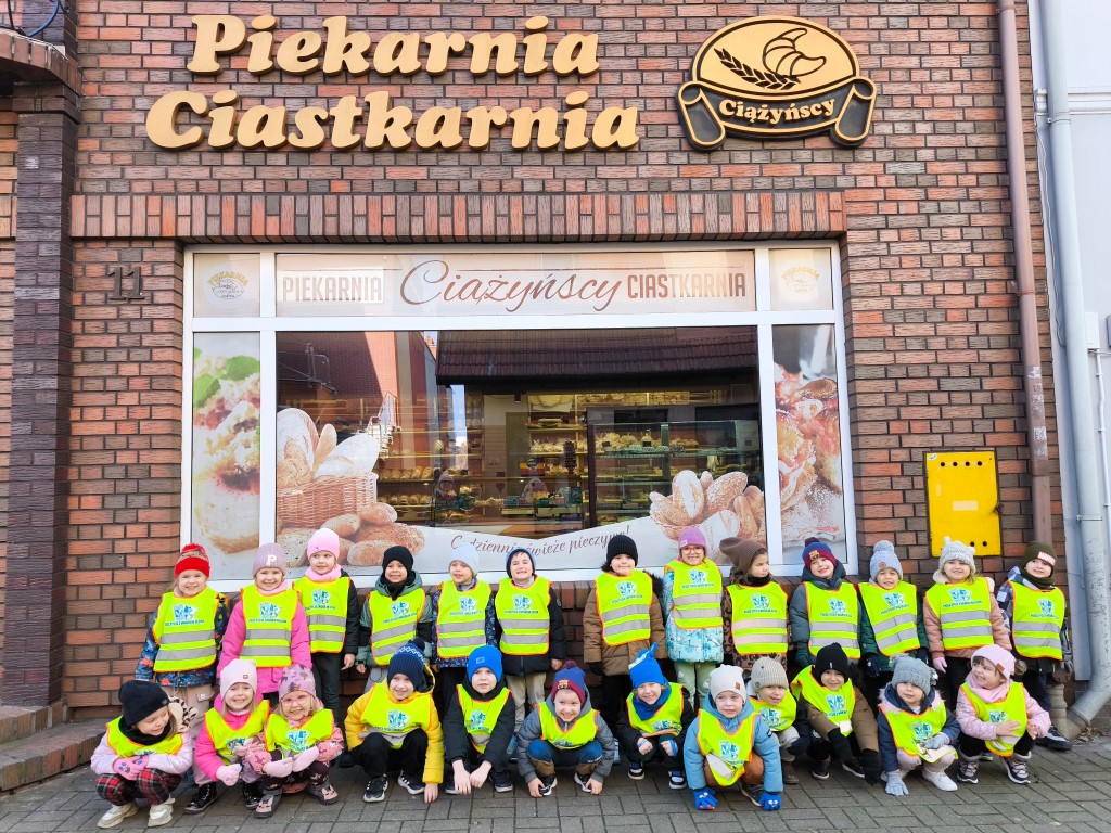 „Biedronki” z wizytą w Piekarni „Ciążyńscy”
