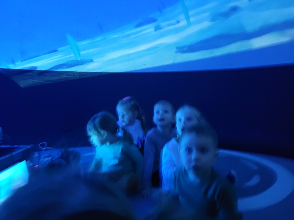 Mobilne Planetarium „Orbitek” w naszym przedszkolu