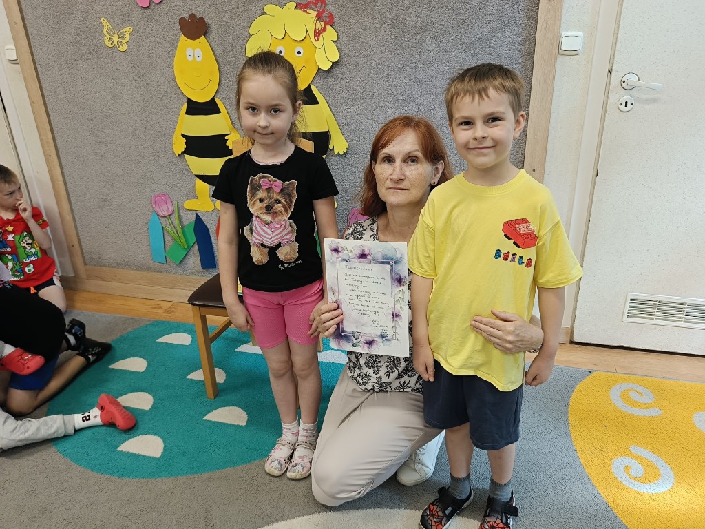 Spotkanie czytelnicze z Panią bibliotekarką z Biblioteki Pedagogicznej w Gostyniu