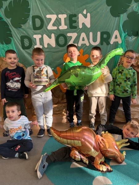 Dzień dinozaura w przedszkolu