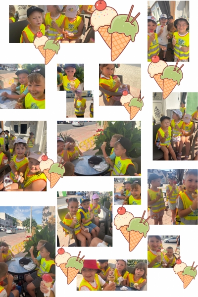 Ostatnie wspólne wyjście na lody grupy „Smerfy”