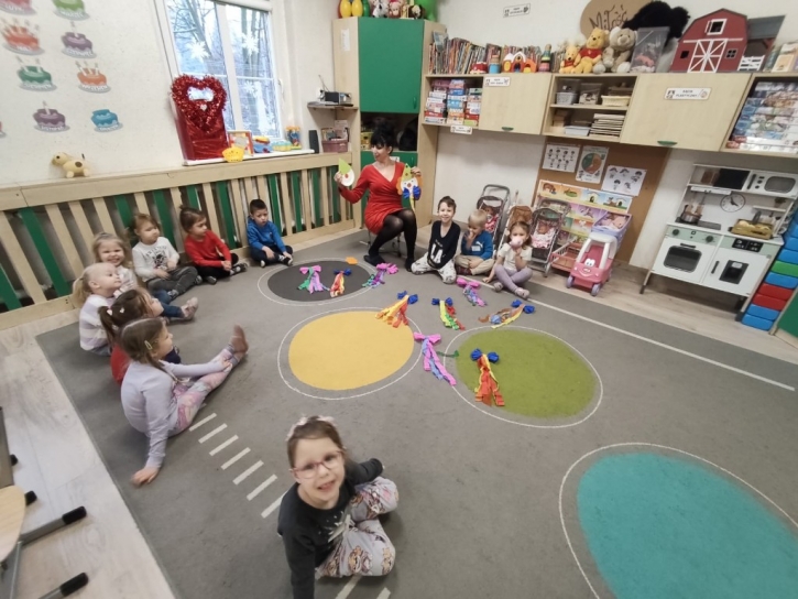 Przygotowania do balu w grupie „Kotki”