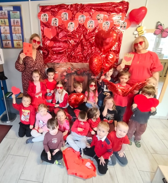„Walentynki” w przedszkolu