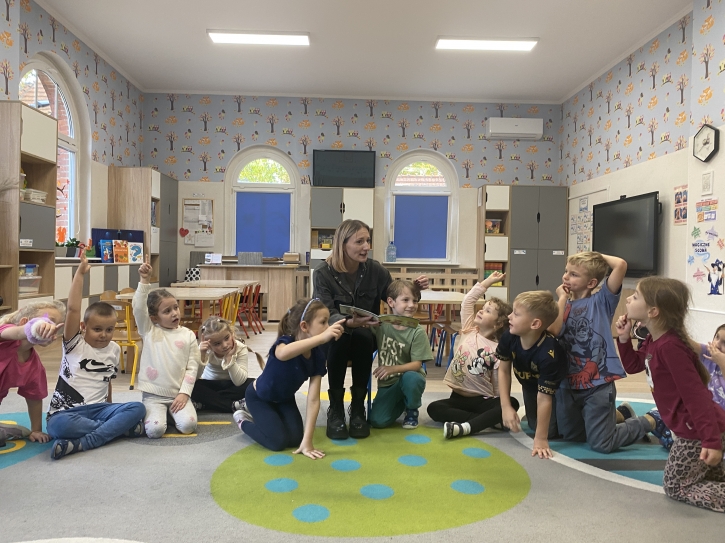 Akcja „Cała Polska czyta Dzieciom” w naszym przedszkolu