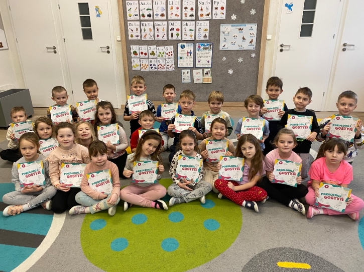 Wizyta grupy „Smerfy” w Muzeum