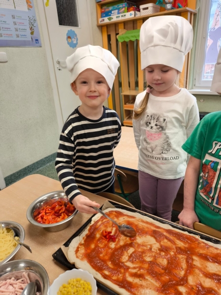 „Międzynarodowy Dzień Pizzy” w przedszkolu